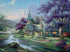 Ceaco - Clocktower Cottage by Thomas Kinkade Jigsaw Puzzle (1500 Pieces)