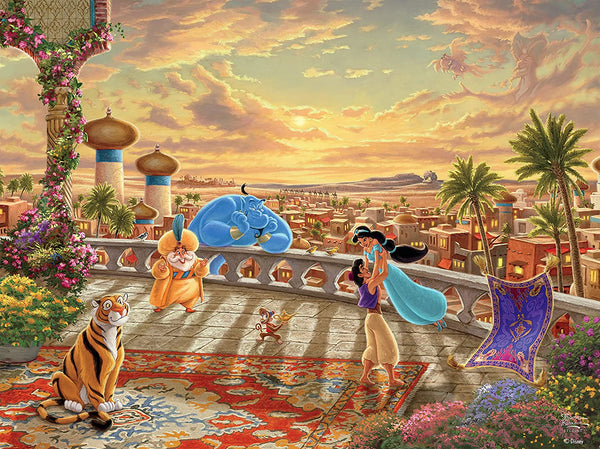 Ceaco Aladdin Disney Thomas Kinkade 750 Piece Puzzle