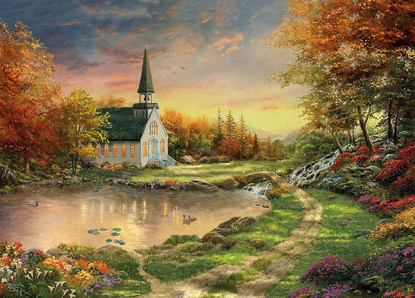 Ceaco - Sierra Paradise by Thomas Kinkade Jigsaw Puzzle (1000 Pieces)