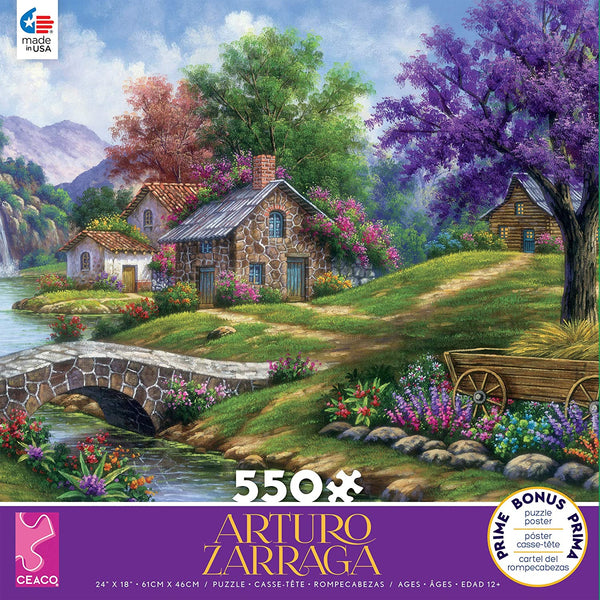 Ceaco Arturo Zarraga Tranquility Jigsaw Puzzle, 550 Pieces