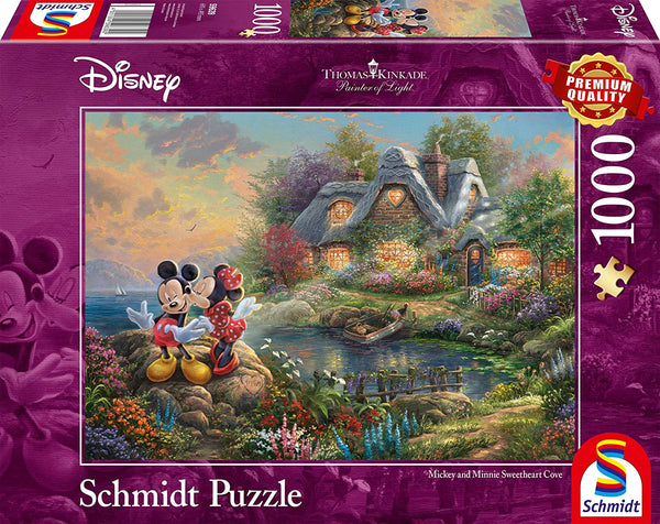 Schmidt - Thomas Kinkade Disney Mickey Mouse Jigsaw Puzzle (1000 Pieces) 59639