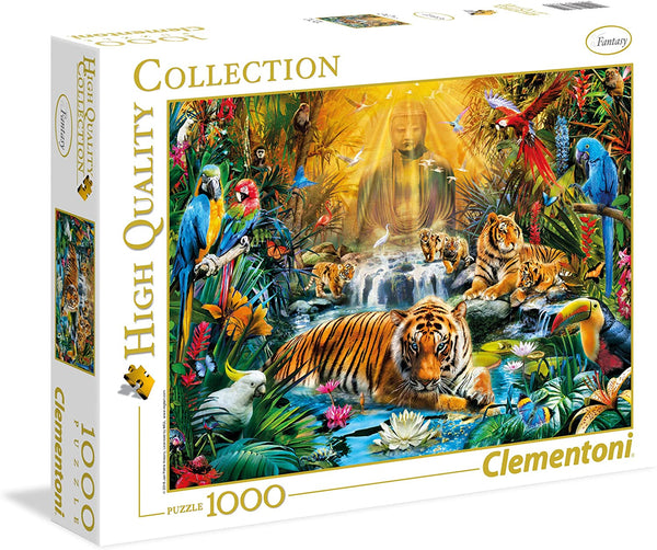 Clementoni - HQ Collection - Mystic Tigers - 1000 Piece Jigsaw Puzzle