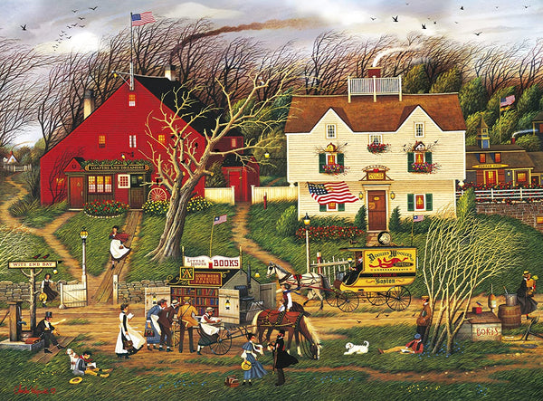 Buffalo Games - Charles Wysocki - Fireside Companions - 1000 Piece Jigsaw Puzzle