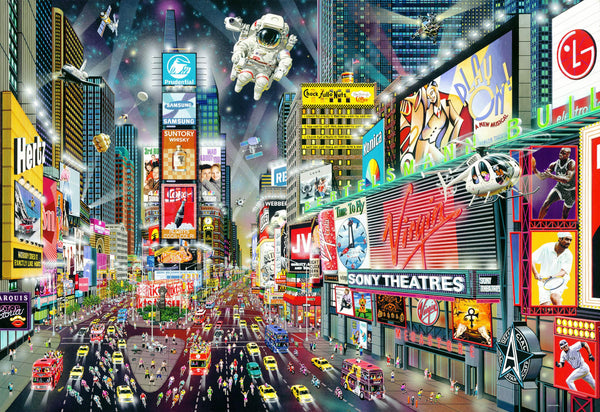 Peter Pauper Press - Times Square Jigsaw Puzzle (1000 Pieces)