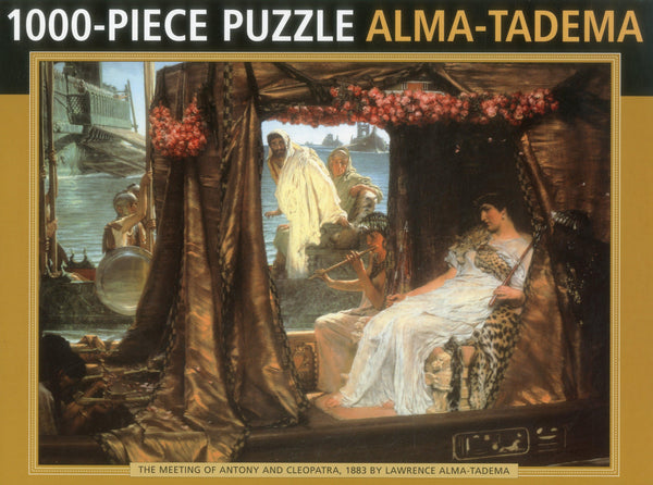 Peony Press - The Meeting of Antony and Cleopatra, 1883 by Alma Tadema Jigsaw Puzzle (1000 Pieces)