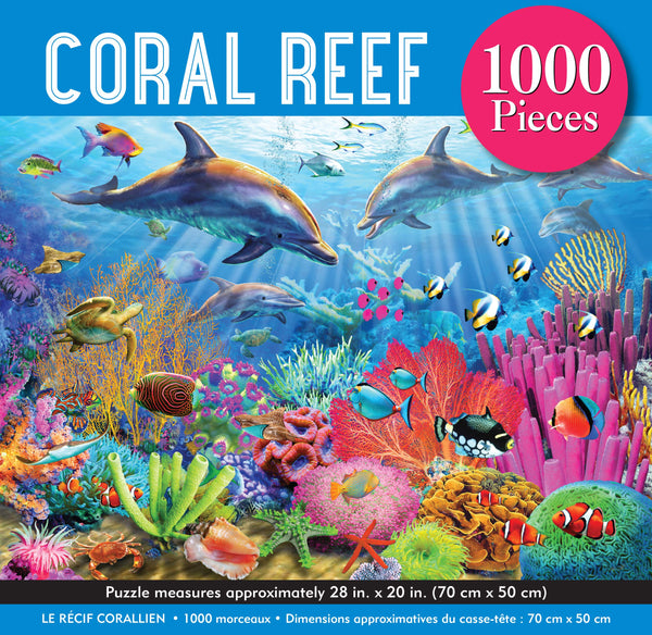 Peter Pauper Press - Coral Reef Jigsaw Puzzle (1000 Pieces)