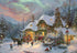 Ceaco's Santa's Night Before Christmas by Thomas Kinkade, 2000 Piece Puzzle