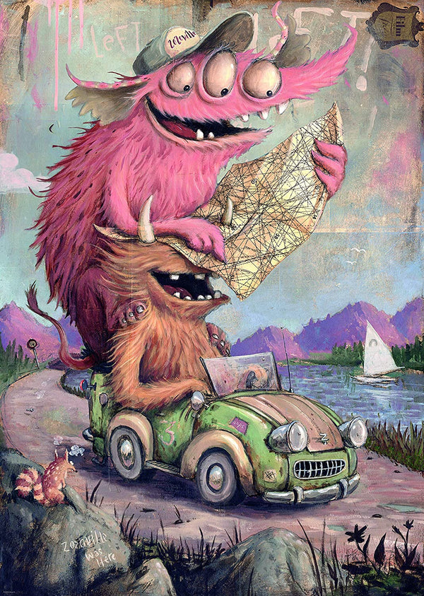 Heye - Zozoville Road Trippin Jigsaw Puzzle (2000 Pieces)