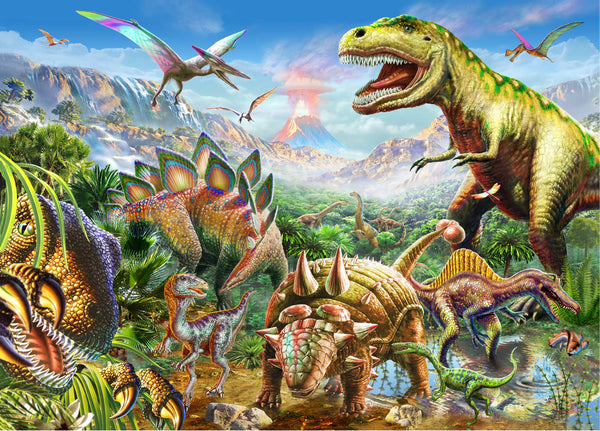 Peter Pauper Press - Dinosaur World Jigsaw Puzzle (1000 Pieces)