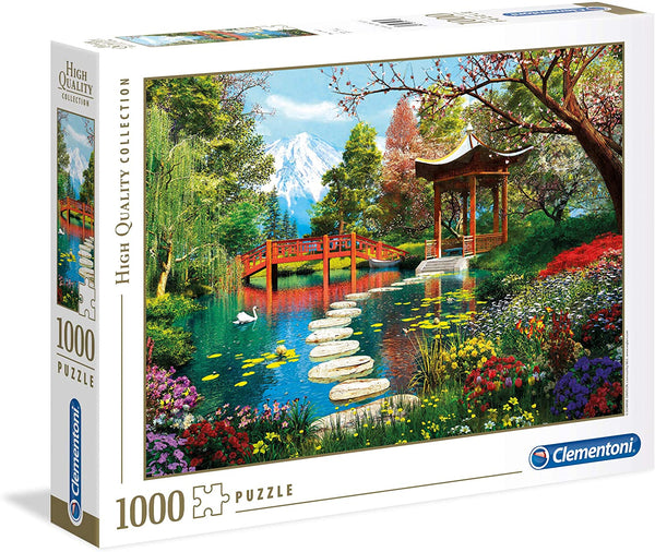 Clementoni - High Quality - Fuji Garden Jigsaw Puzzle (1000 pieces) 39513
