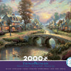 Ceaco Thomas Kinkade Sunset On Lamplight Lane Puzzle - 2000 Piece