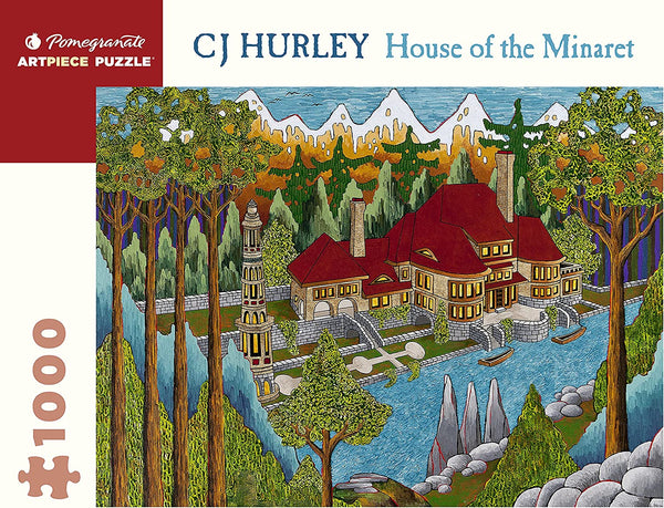 Pomegranate - House Of The Minaret by CJ Hurley Jigsaw Puzzle (1000 Pieces)