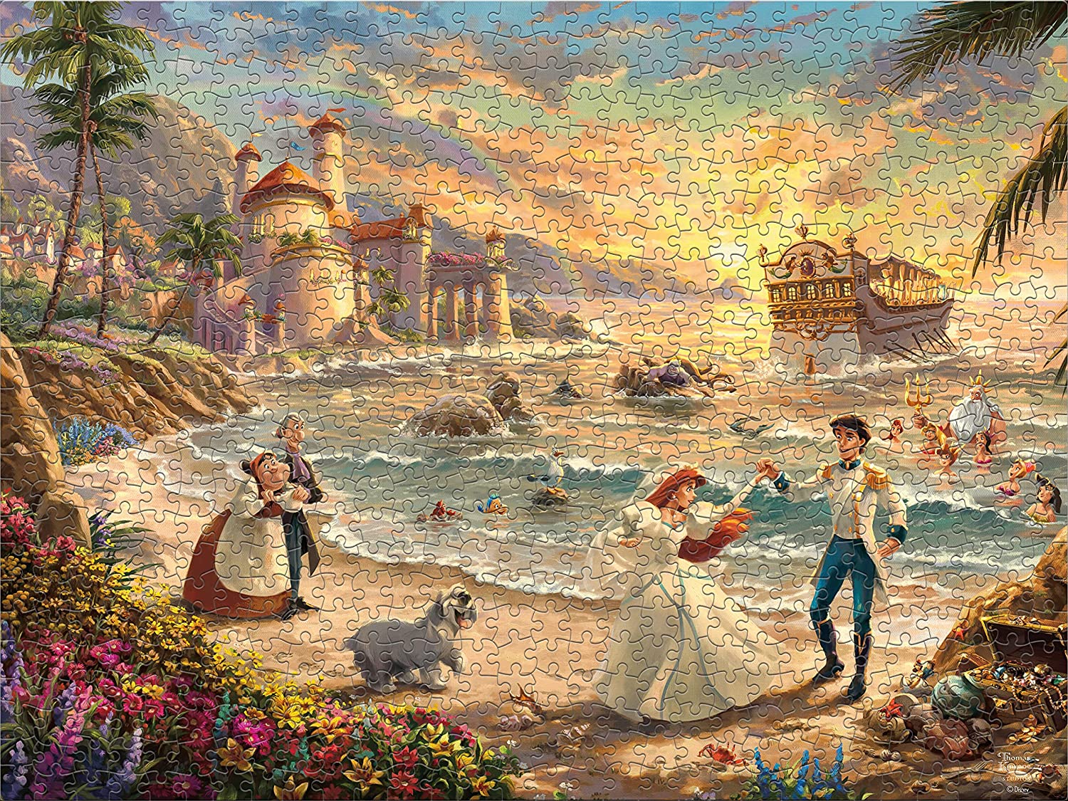 Ceaco Thomas Kinkade Disney Dreams 750 Piece Jigsaw Puzzle