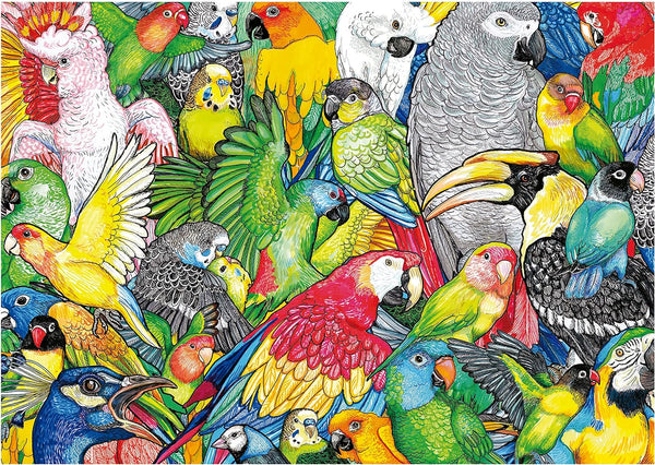 Educa - Parrots Jigsaw Puzzle (500 Pieces)