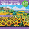 Peter Pauper Press - Sunflowers & Vineyards  Puzzle Jigsaw Puzzle (1000 Pieces)