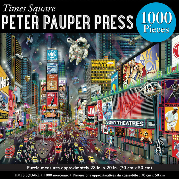 Peter Pauper Press - Times Square Jigsaw Puzzle (1000 Pieces)