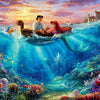 Ceaco Thomas Kinkade Disney Dreams - The Little Mermaid Falling in Love 750 Piece Jigsaw Puzzle