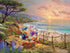 Ceaco - Thomas Kinkade - Disney Dreams - Donald and Daisy, A Duck of a Day 750 Piece Jigsaw Puzzle