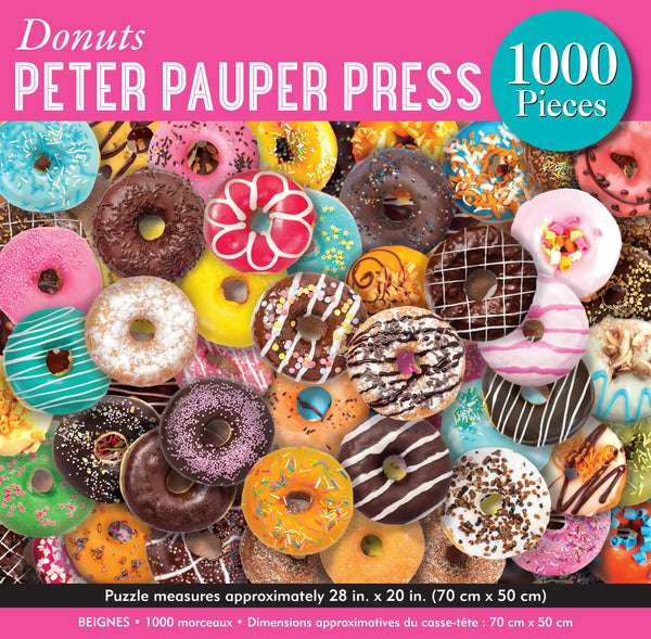 Peter Pauper Press - Donuts Jigsaw Puzzle (1000 Pieces)