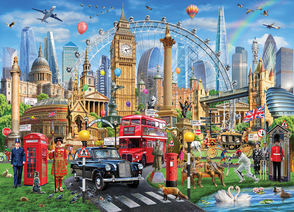 Peter Pauper Press - London Jigsaw Puzzle (500 Pieces)