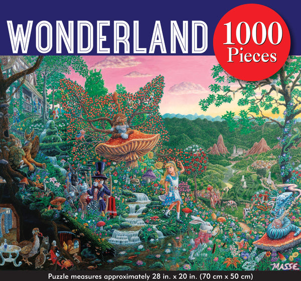 Peter Pauper Press - Wonderland Jigsaw Puzzle (1000 Pieces)