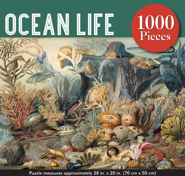 Peter Pauper Press - Ocean Life Jigsaw Puzzle (1000 Pieces)