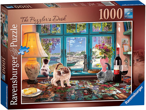 Ravensburger - The Puzzler's Desk Jigsaw Puzzle by Steve Read (1000 pieces)