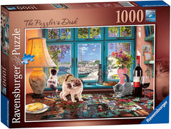 Ravensburger - The Puzzler's Desk Jigsaw Puzzle by Steve Read (1000 pieces)