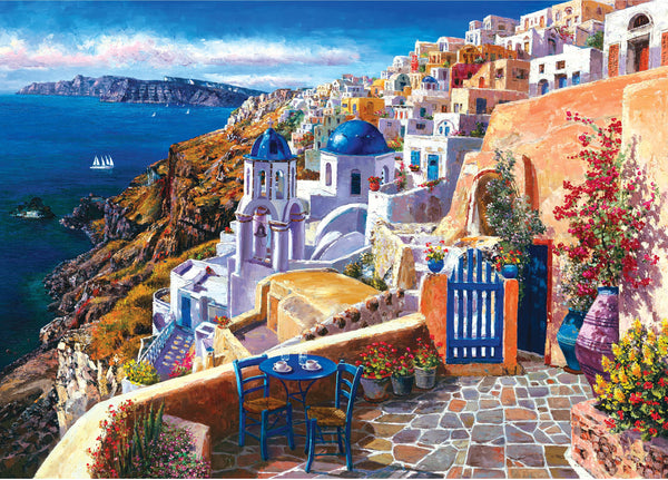 Peter Pauper Press - Santorini Jigsaw Puzzle (1000 Pieces)