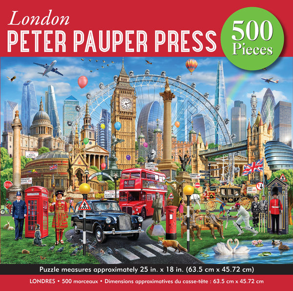 Peter Pauper Press - London Jigsaw Puzzle (500 Pieces)