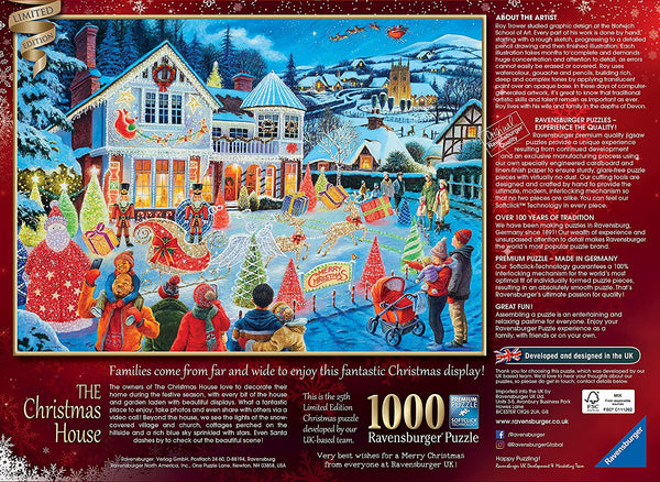Ravensburger - Christmas House 2021 Special Edition Jigsaw Puzzle (1000 Pieces)