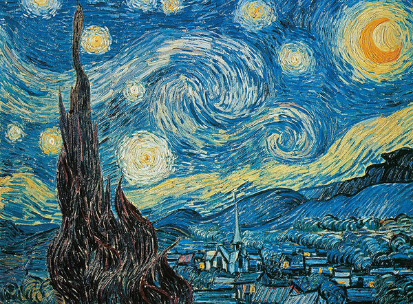 Clementoni Starry Night 500 Piece Vincent Van Gogh Jigsaw Puzzle