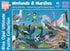 Blue Opal - Wetlands & Marshes by Garry Fleming Jigsaw Puzzle (1000 Pieces)