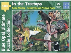 Blue Opal - In the Treetops by Garry Fleming Jigsaw Puzzle (1000 Pieces)