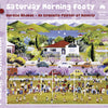 Blue Opal - Saturday Morning Footy by Narelle Wildman Jigsaw Puzzle (1000 Pieces)