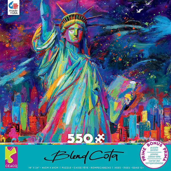 Ceaco - Blend COTA Vive La Liberte Puzzle - 550 Piece 2427-1