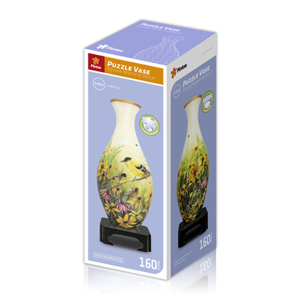 Pintoo - Vase Goldfinches Jigsaw Puzzle (160 Pieces)
