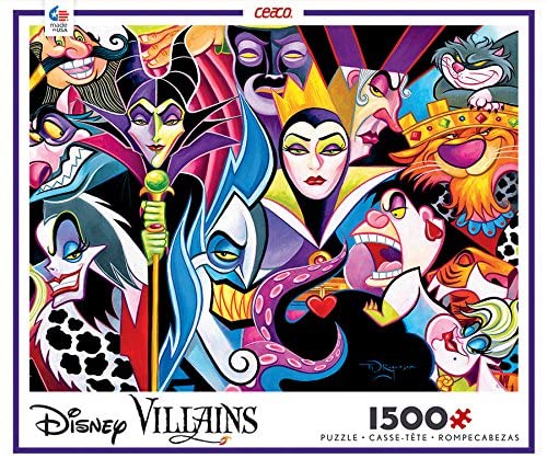 Ceaco - Disney's Villains Jigsaw Puzzle 1500 Pieces