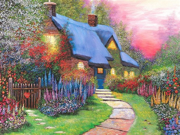 Tomax - Floral Cottage Jigsaw Puzzle (1500 Pieces)