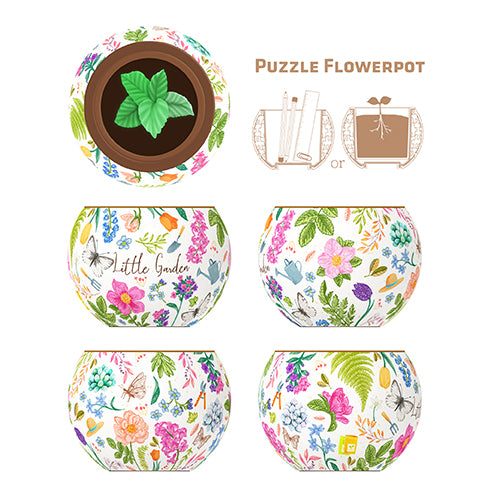 Pintoo - Flowerpot Little Garden Jigsaw Puzzle (80 Pieces)