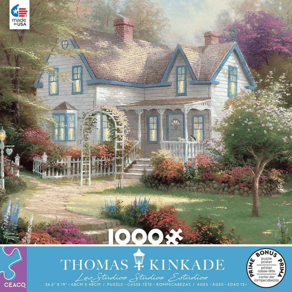 Ceaco - Home Is Where the Heart Is 2 by Thomas Kinkade Jigsaw Puzzle (1000 Pieces)