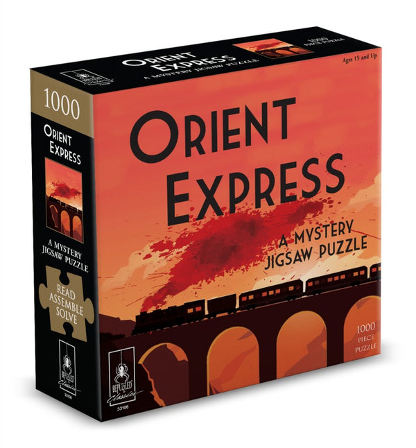 Bepuzzled - Orient Express Classic Mystery Jigsaw Puzzle (1000 Pieces)