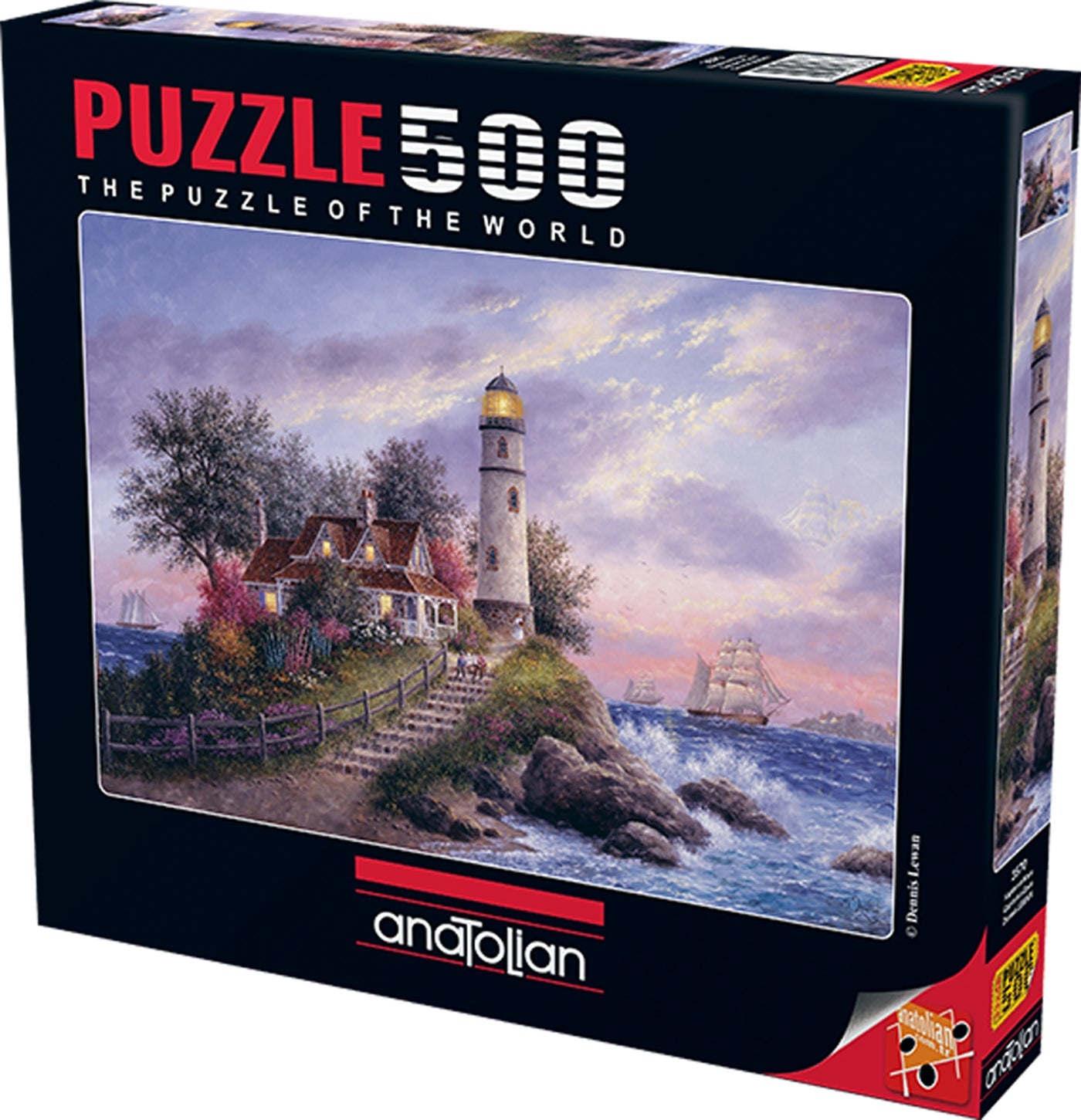 Anatolian - Captains Cove Jigsaw Puzzle (500 Pieces)