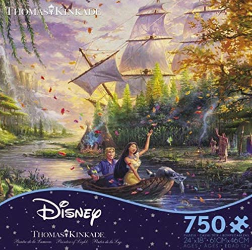 Ceaco Thomas Kinkade The Disney Collection Pocahontas Puzzle - 750 Piece