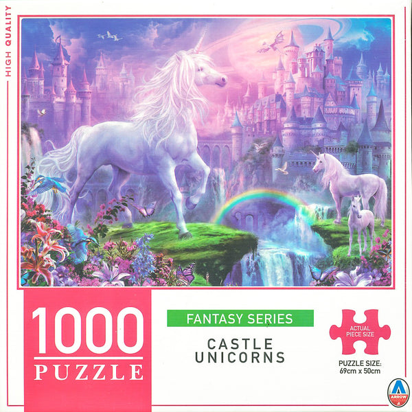 Arrow Puzzles - Fantasy Series - Castle Unicorns - 1000 Pieces
