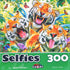 Selfies - Happy Tigers 300 Piece Jigsaw Puzzle by Howard Robinson