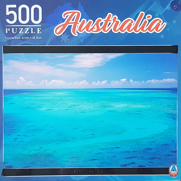 Arrow Puzzle - Australia -  Great Barrier Reef 500 Piece Jigsaw Puzzle Large Piece
