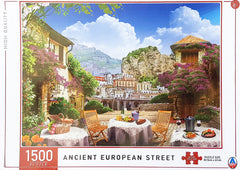 Arrow Puzzles - Acient European Street Jigsaw Puzzle (1500 Pieces)