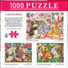 Arrow Puzzles - Classics Series - Furry Friends in the Garden by Image World - 1000 Pieces