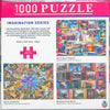 Arrow Puzzles - Imagination Series - World Landmarks by Adrian Chesterman Jigsaw Puzzle (1000 Pieces)